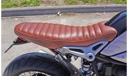 R nine T Brown bench seat